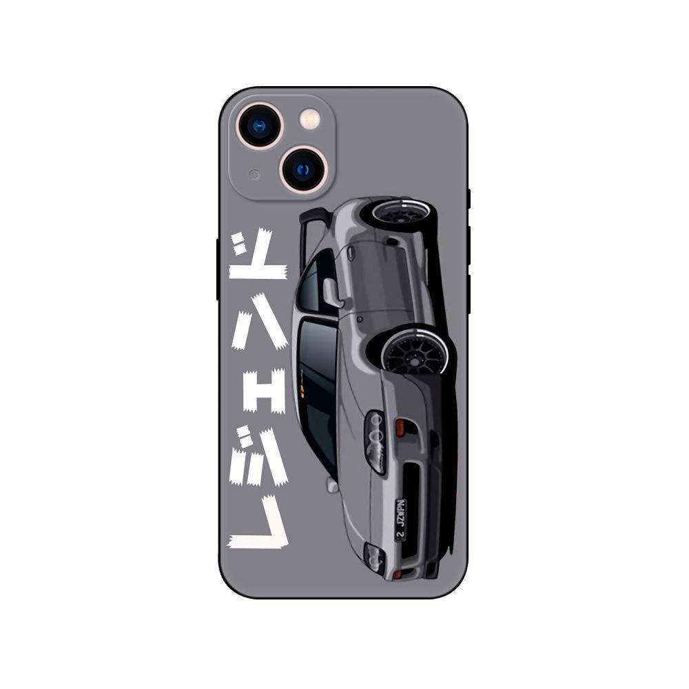 Husă pentru telefon JDM Sports Racing pentru iPhone 14-11 Pro Max Mini