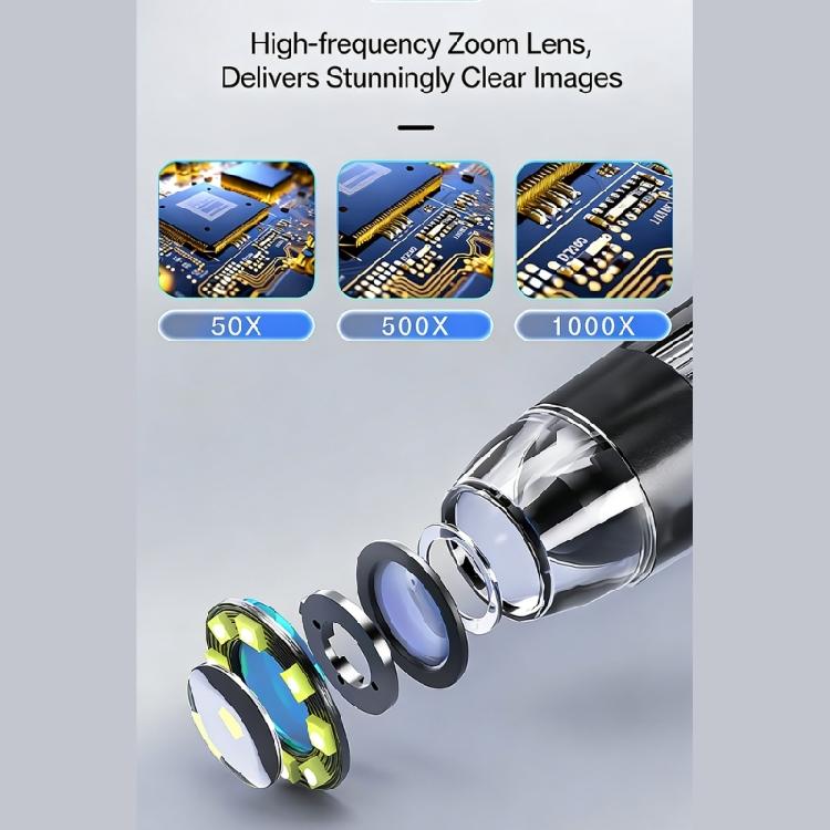 Digital Microscope With 4.3 Size Display And 1000X Magnification For Scientific Research