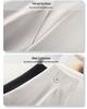 Women's White A-Line Suit Shorts: 2025 Spring Collection, Loose, Wide-Leg, Slimming Casual Four-Point Pants