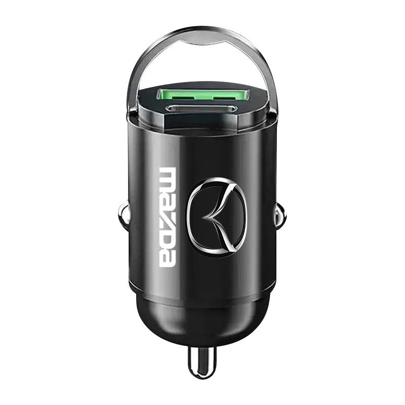 Micro Car Quick Charger Vehicle Cigarette Lighter Convert Plug Car Accessories For Mazda 2 3 4 5 6 7 8 ATENZA Axela RX8 CX6 CX5 CX4 Alexa CX4 CX5 CX8