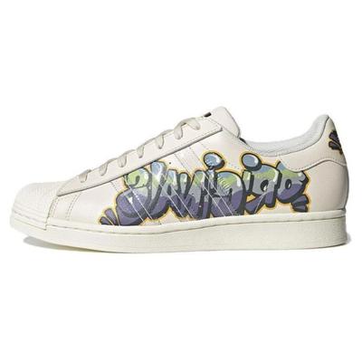 Originals Superstar 'White Purple Green' Sneakers GW4443
