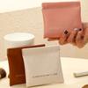 Letter PU Leather Makeup Lipstick Bag Korean Style Small Sunglasses Bag Holder  Outdoor