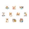 500 Cartoon Corgi Stickers for Journals & DIY Notebooks