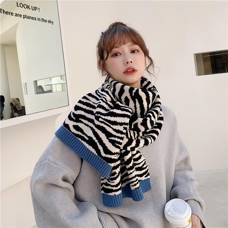 Imitation Cashmere Women Scarf Autumn Winter Stripe Scarve Pashmina Mujer Femme Foulard Bufanda Wrap Shawls Echarpe Hiver Pareo
