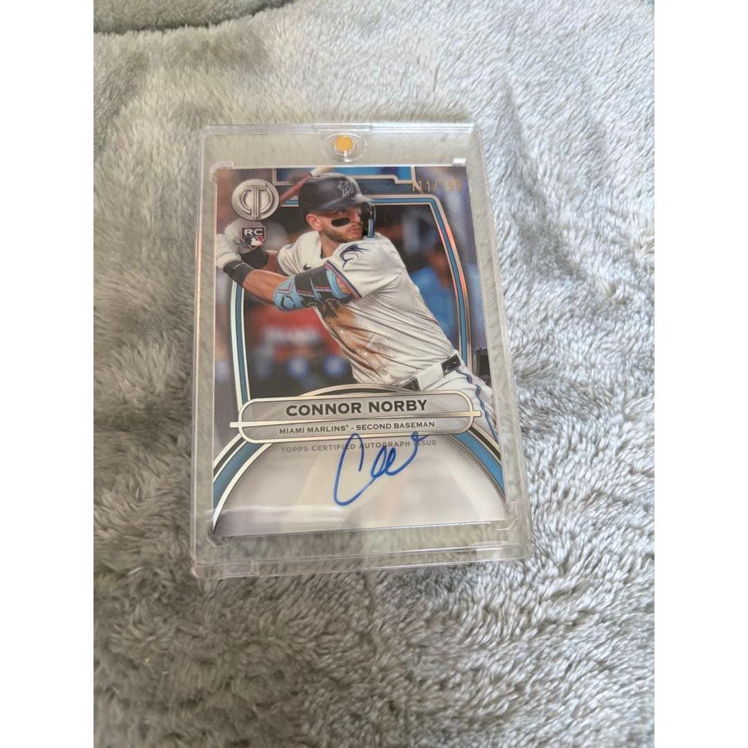 Used 2025 Topps Tribute CONNOR NORBY RC auto