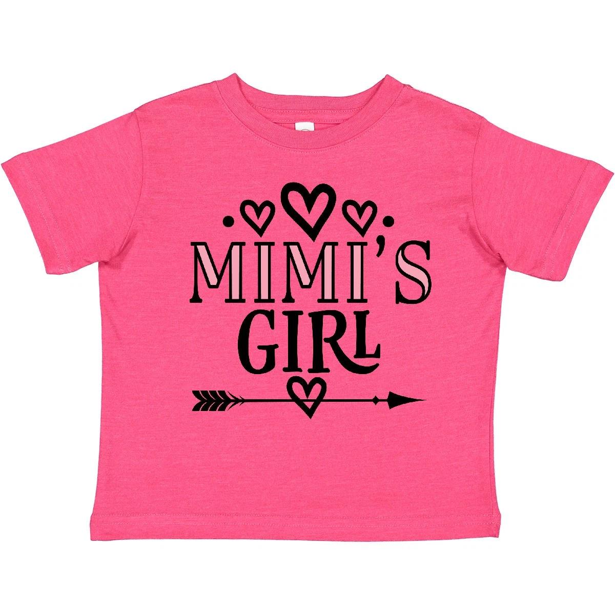 Inktastic Mimi Girl Granddaughter Toddler T-Shirt Mimis Clothes Grandchild Child 100