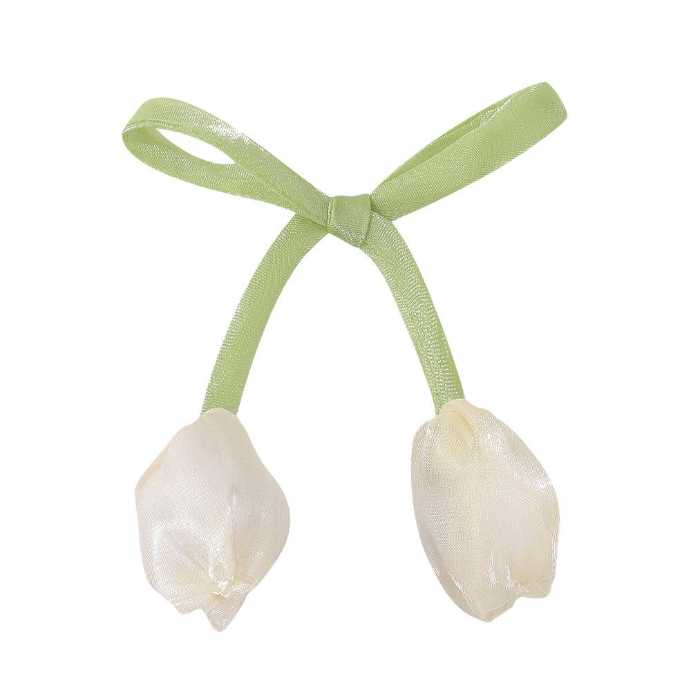 6PCS Korean Style Flower Bud Tulip Hair Rope Children Clothing Hair Clips and Hairbands Children Clothing Bags Accessories
