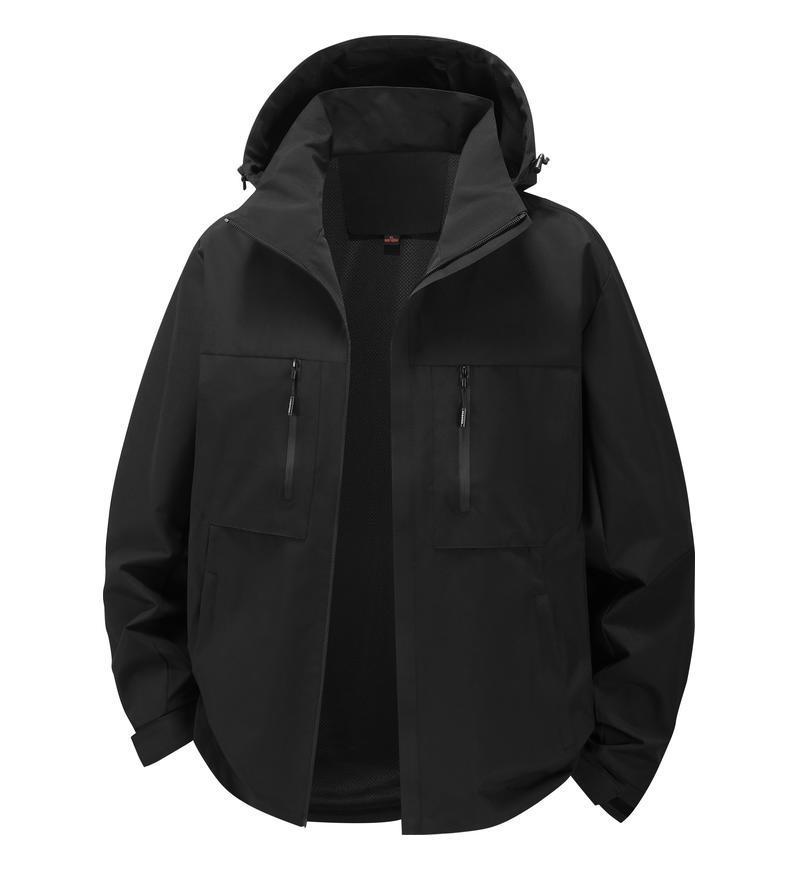 

Waterproof Windbreaker Jacket for Couples - Autumn/Winter Outdoor Sports & Mountaineering Gear XS