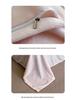 G5Z Luxurious Winter Fleece Bedding Set - Double-Sided Four-Piece: Bed Sheet, Duvet Cover, Flannel Coral Fleece