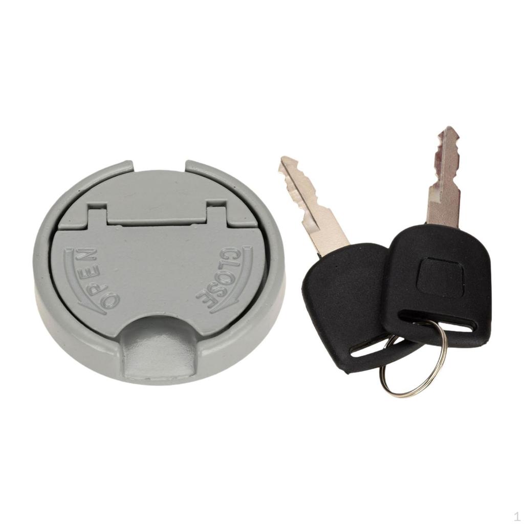 Locking Fuel Cap Cover Fine Surface Processing Equipment Motor Decorative Accessory for ATV