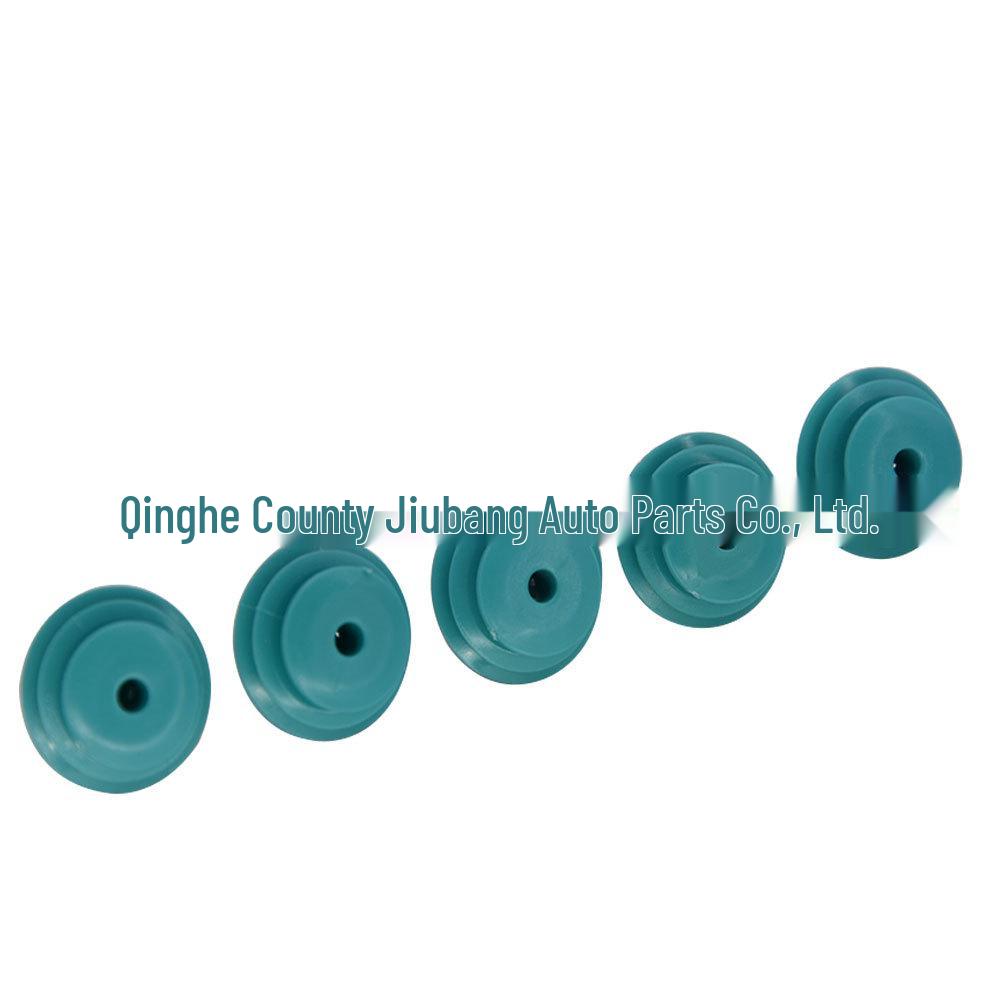 

Universal Car Door Panel Clips - Interior Shock Absorption Accessories Green 100pcs + Shock Absorption Pads