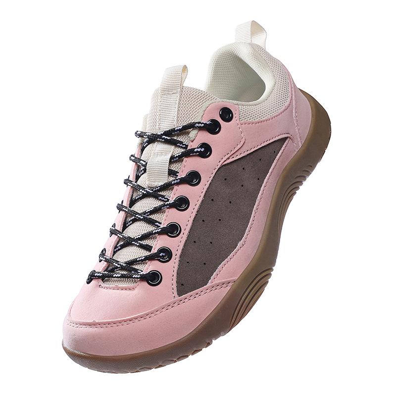 PU Leather Hiking Shoes Unisex Wide Toe Box Casual Sneakers Anti-slip Outdoor Trainers for Trekking Walking Plus Size 36-48