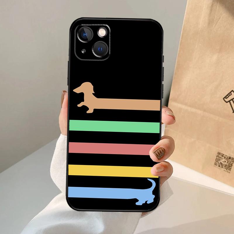 DACHSHUND Phone Case For iPhone 16 15 14 11 12 13 Pro Max Mini Plus X XS Max XR Cover Coque