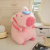 Snotty Bear Capybara Plush Toy: Cute Baseball Cap Keychain with Snap Bracelet