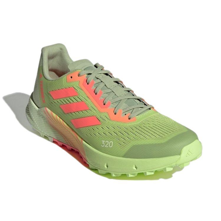 adidas Terrex Agravic Flow 2 Pulse Lime Turbo Scarpe da Ginnastica da Uomo Verdi Bianco Nuvola H06575