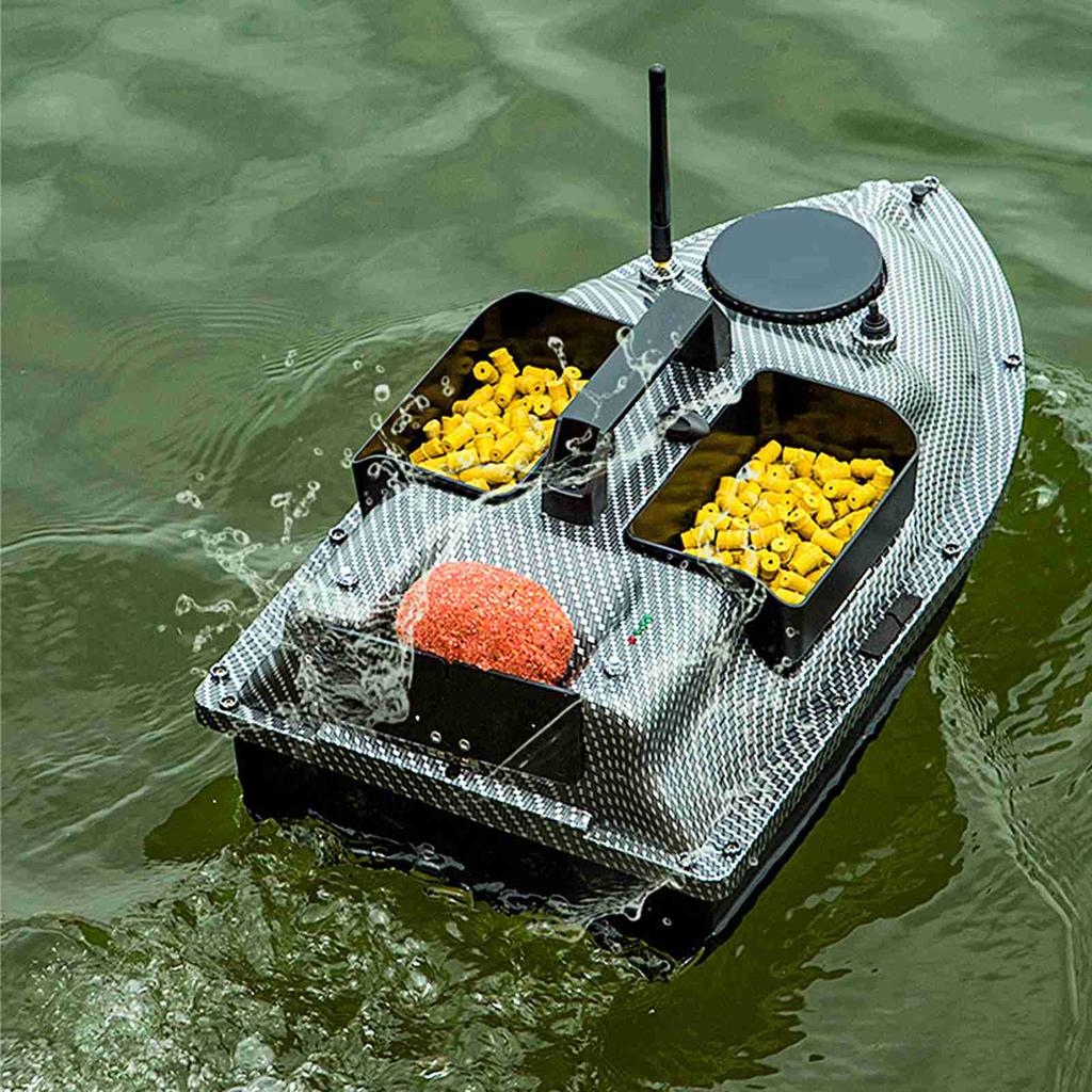 GPS Fishing Bait Boat with 3 Bait Containers Wireless Bait Boat with Automatic Return Function