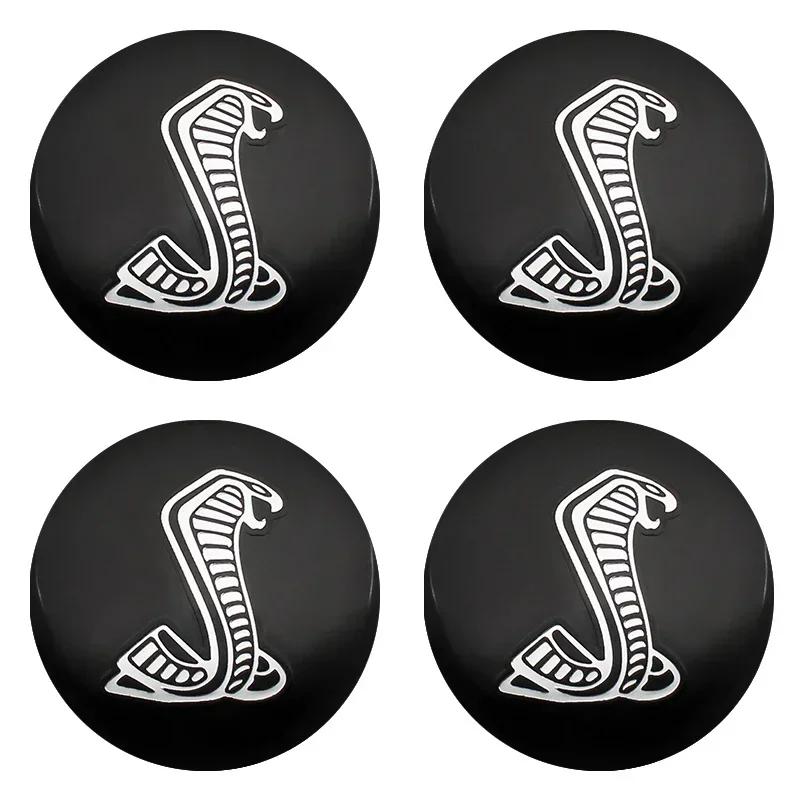 

New 2026 Car Sticker Ford 2025 Hot 4pcs 56/60/65mm Car Exterior Decorative Accessories Wheel Hub Center Cap Stickers Accessories 65mm