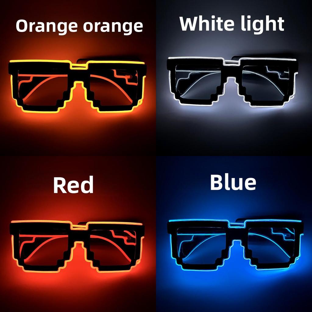 Led Light Glasses Party Props For Nightclub Events And Celebrations