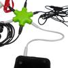 6 Ports Headphones Aux Splitter 6 In 1 Smart Accessories Audio Aux Cable Splitter 3.5mm 1 Male To 5 Female Jack Share Adapter