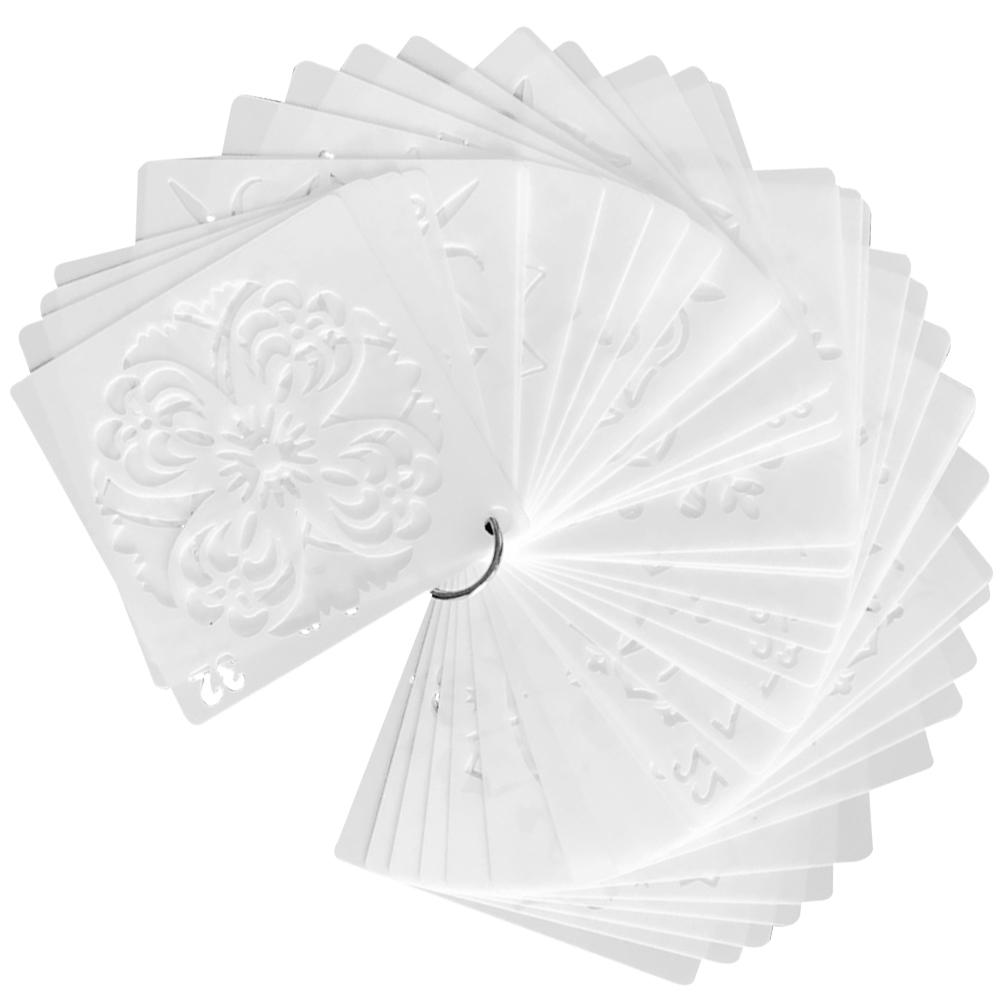 

Stencils Painting Template DIY Card Making Hollow Painting Stencils Drawing Tool Mandala Pattern 36pcs