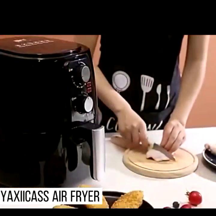 Buy YAXIICASS 5.5L Electric Air Fryer 360° Baking Deep Fryer Without