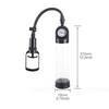 Manual Penis Pump Professional Men Home Safe Ergonomic Penis Vacuum Pump Trainer Device for Erection