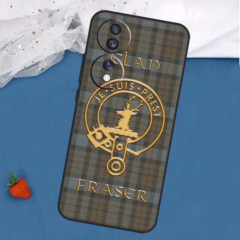 Fraser clan tartan Case For Honor Magic 7 5 6 Lite 8 Pro 200 400 50 70 90 X8c X8b X9a X9b X9c X9d Win RT Cover
