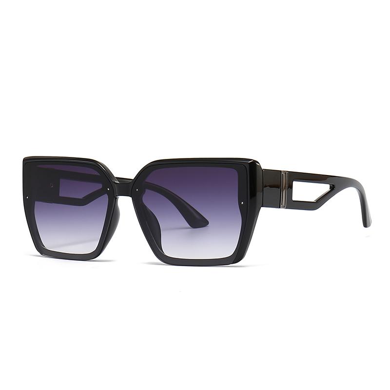 Foreign Trade  Modern Cat-Eye Sunglasses European And American Street Photography Ins Popular Model Square Sunglasse