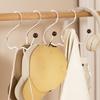 Stainless Steel Multi Hook For Hats Scarves Home Dormitory Wall Storage Organizer Non Slip Damage Free Heavy Duty Clothes Hanger