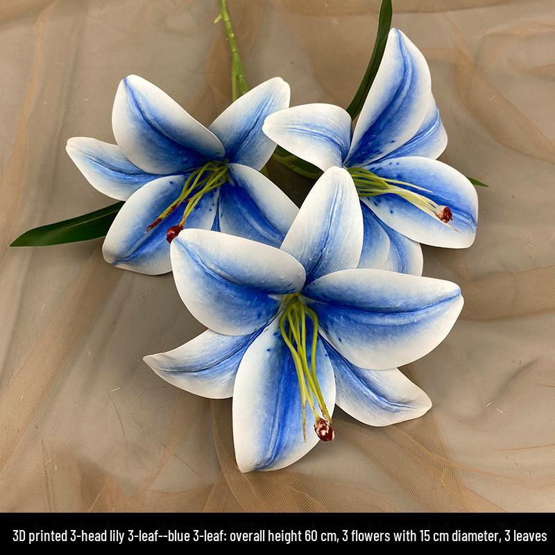 Floral Lily Print Aisle Runner: Wedding & Event Decor