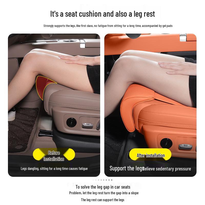 Breathable Cooling Seat Cushion with Leg Rest for BMW 3, 5, 6, 7 Series, i3, X3, X5, X6, 530li