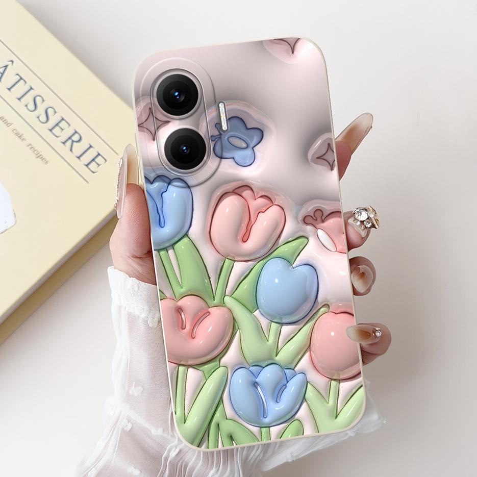 Für Xiaomi Poco F7 Hülle Redmi Turbo 4 Pro 5G Lustige Cartoon Hülle Weiche TPU Handyhülle Für Xiaomi PocoF7 Redmi Turbo4 Pro 5G Schale