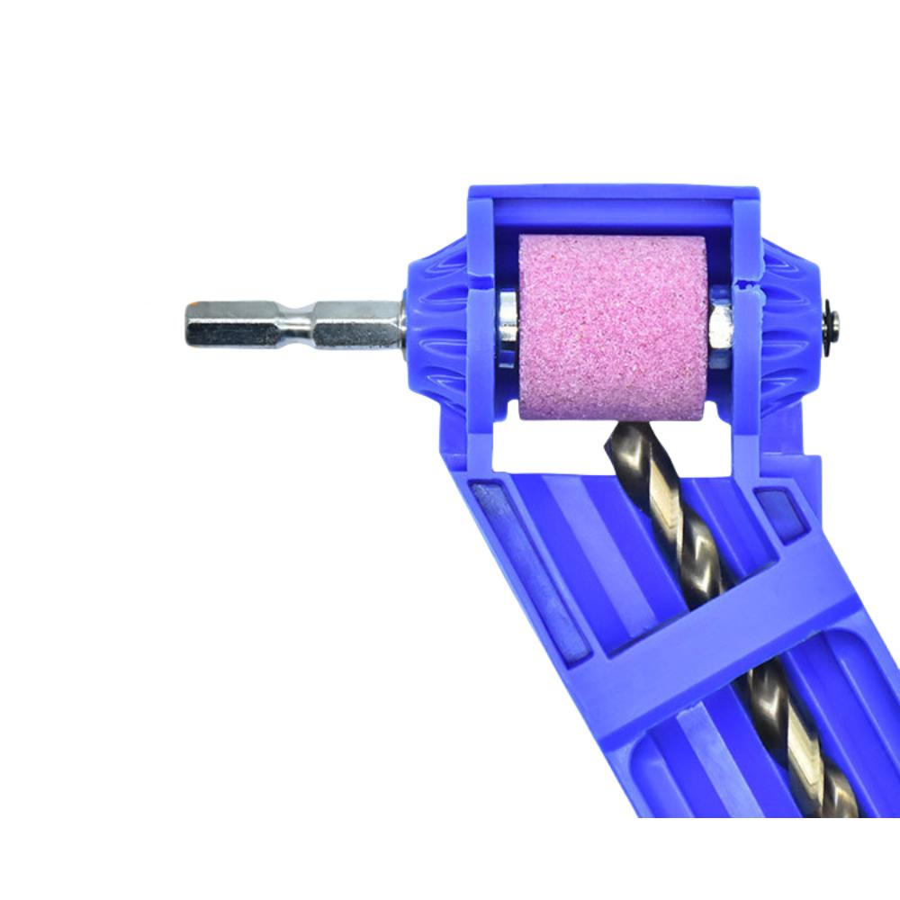 1 Set Portable Drill Bit Sharpener Corundum Grinding Wheel Bit Tool Drill Bit Sharpening Machine Grinder Polishing