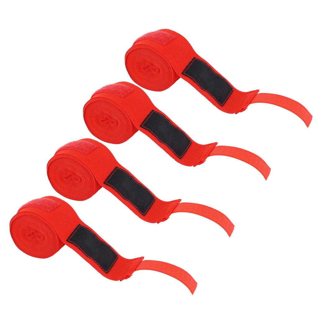 4pcs Sports Hand Wraps Elastic Boxing Handwraps Breathable MMA Boxing Hand Wraps for Men Women