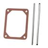 690981 & 690982 Push Rods for for Briggs and Stratton Engine, for Toro LX466 Lawn Tractor,Push Rods Kit with Rocker Cover Gasket,690971 597785