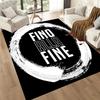 Juventus Floor Rug Office Rug Suitable For Playrooms Game Room Balcony Hallway Antislip Carpet Office Home Decor Best For Christmas