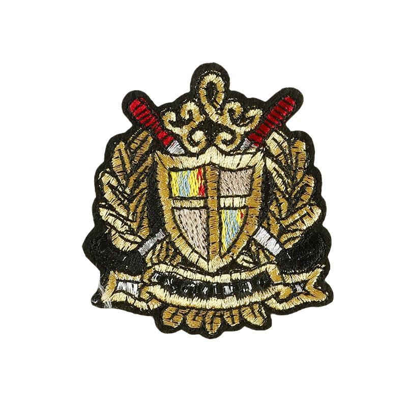 Patch autoadeziv brodat din pânză pentru îmbrăcăminte și șepci