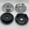 4Pcs/lot 64mm Car Wheel Center Hub Caps ABS No Logo For Rays TE37 ZE40 VOLK Advan Racing XXR Work Emotion Vossen Rims Hub Cover