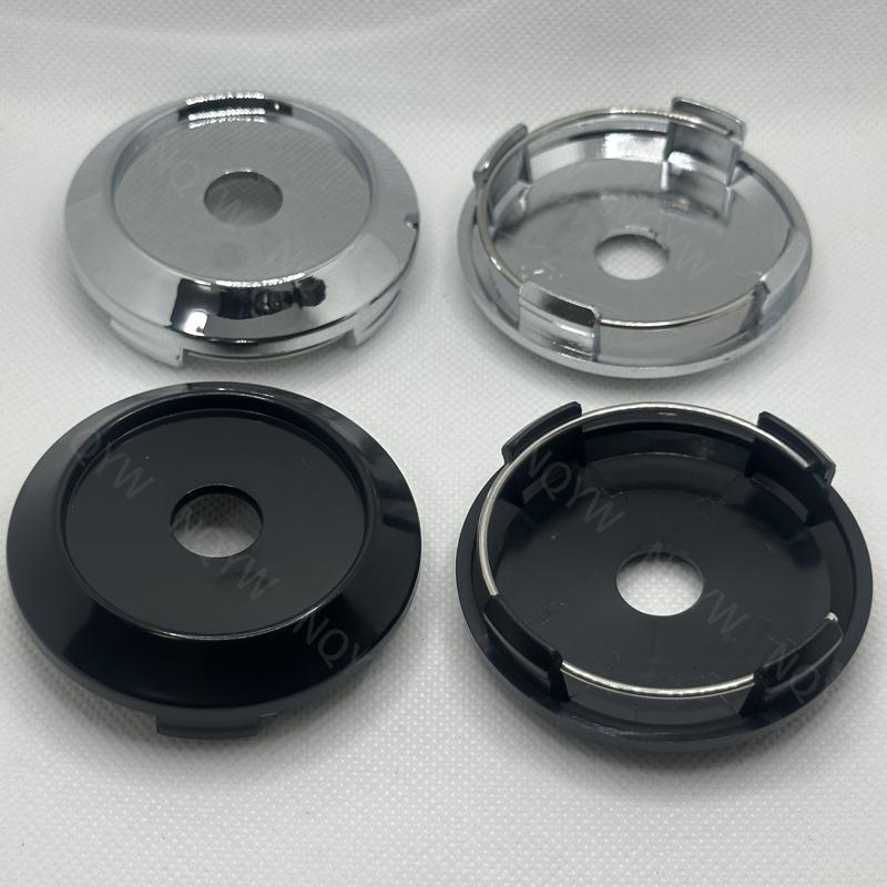 4Pcs/lot 64mm Car Wheel Center Hub Caps ABS No Logo For Rays TE37 ZE40 VOLK Advan Racing XXR Work Emotion Vossen Rims Hub Cover