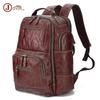 Vintage Large Capacity Genuine Leather Men's Travel Backpack