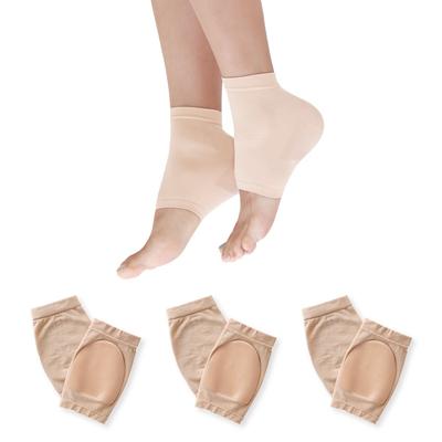 The Arem Heel Exfoliation Silicone Foot Moisturizing Pad, 2 Pieces, 4 Sets