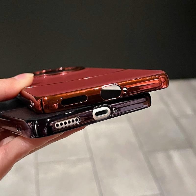 New Leather Pattern Electroplating Suitable for Huawei Mate60Pro Mobile Phone Case Anti Fall Luxury Creative Mate70 Protection Case