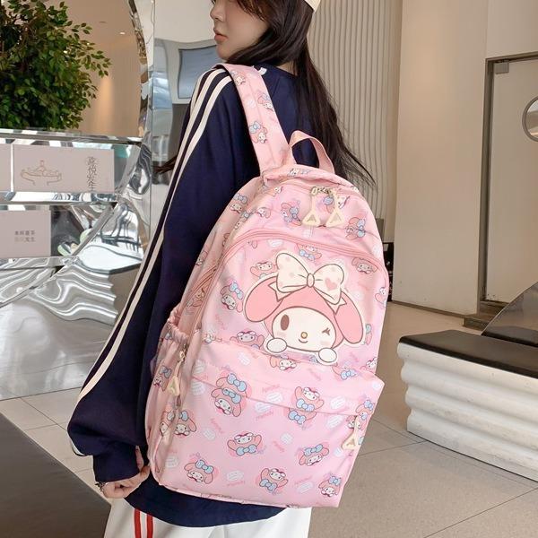 Schoolbag Cartoon Academy Style School Bag Korean Edition Children's Casual Backpack Ins Cute Middle School Elementary School Student Student Backpack