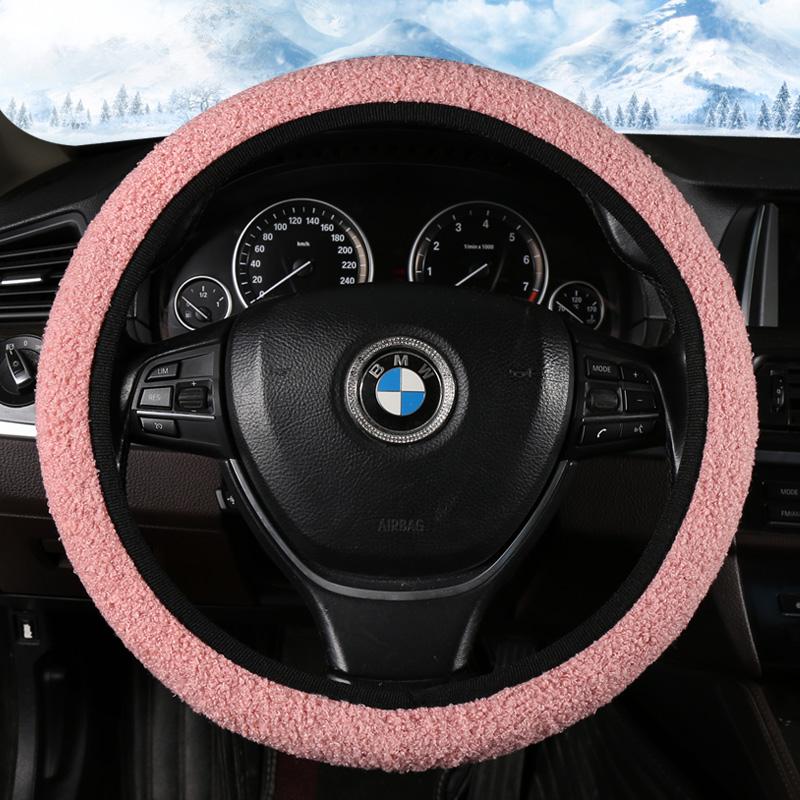 Lenkradbezug für Auto Ohne Innenring Geeignet für verschiedene Lenkradformen Warmhalten Rutschfest