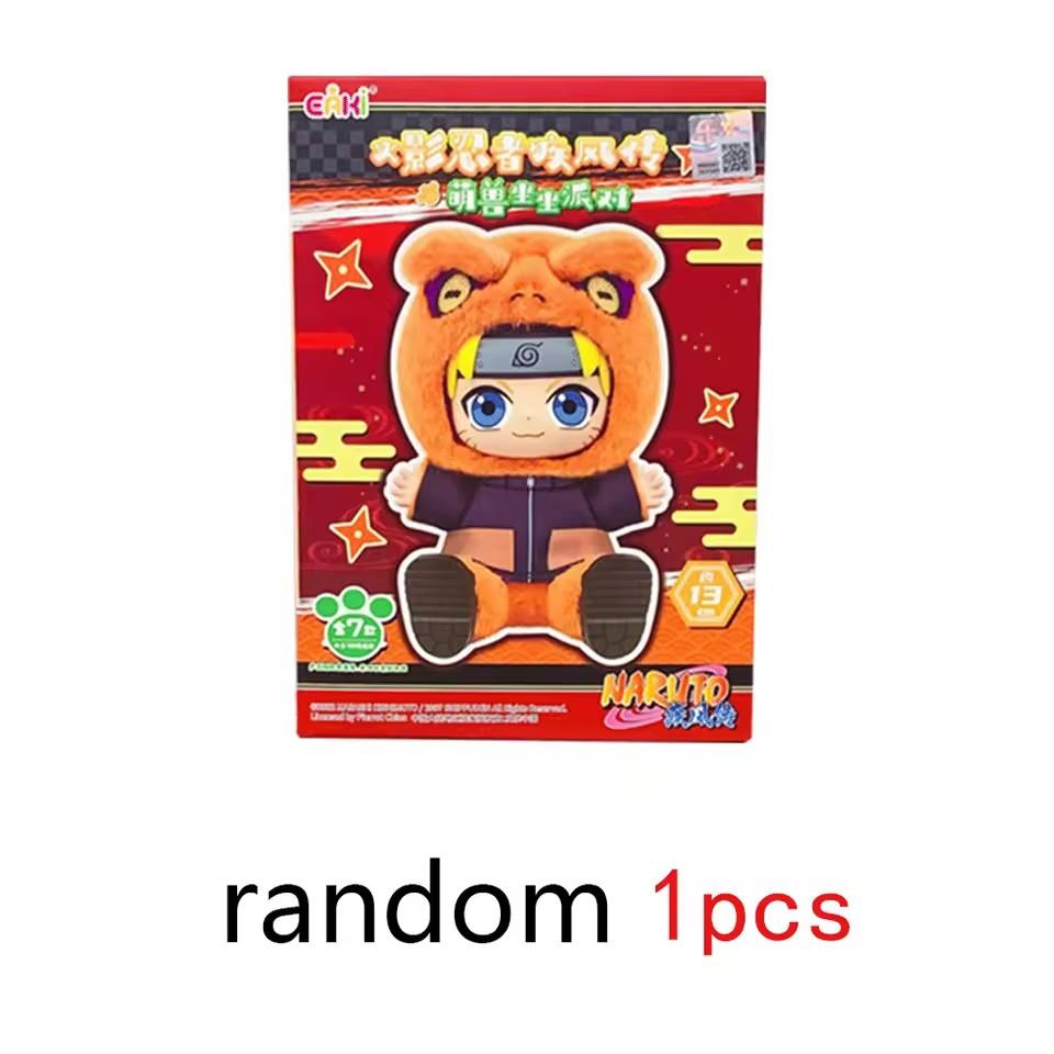 Beautiful En Stock Genuino TOPTOY EAKI Naruto Sentado Fiesta Konohagakure San'in Jiraiya Orochimaru Tsunade Linda Caja Ciega De Peluche Ju