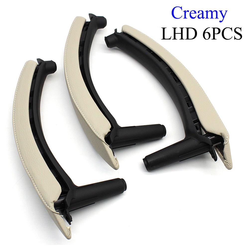 E70 E71 E72 Schwarz Türarmlehne Hauptbedienfeld Fensterheber Abdeckung Leder Zuggriff Baugruppe Ersatz Für BMW X5 X6