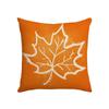 New Autumn Thanksgiving Pillow Cover Home Sofa Cushion Cover Linen Maple Leaf Pumpkin Car Pillow
