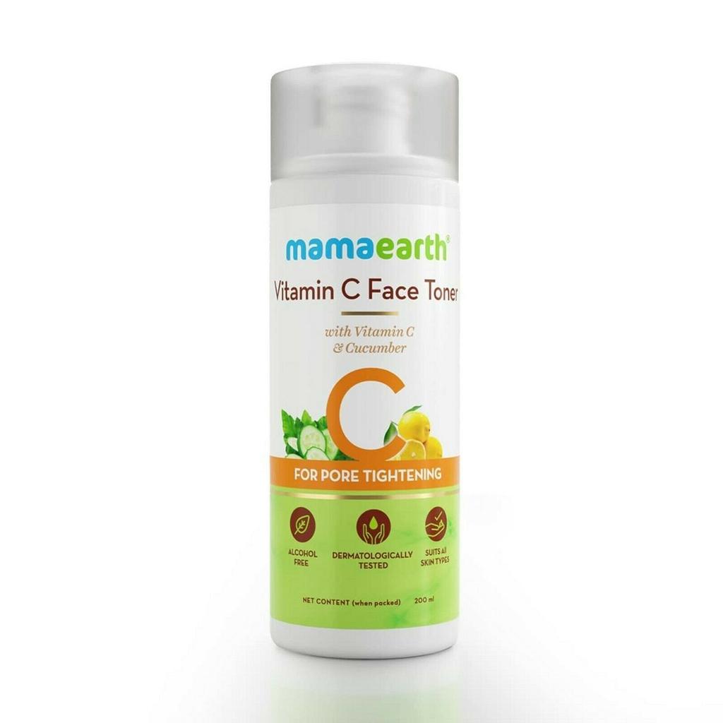Mamaearth Vitamin C Toner With Vitamin C & Cucumber For Pore Tightening 200ml AN2707