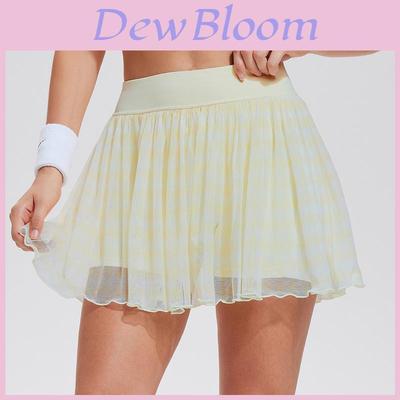 High Waist Athletic Skirt For Women With Breathable Nylon Fabric For Running And Fitness