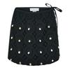 Never Fully Dressed Womens/Ladies Embellished Crochet Mini Skirt